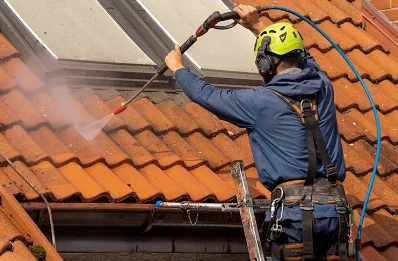 Démoussage et hydrofuge de toiture à Pouant